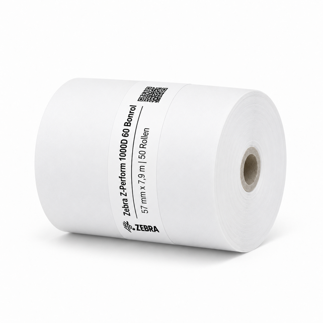 Zebra Z-Perform 1000D 60 Bonrol | 57 mm x 7,9 m | 50 Rollen