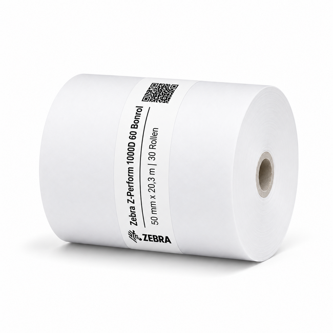Zebra Z-Perform 1000D 60 Bonrol | 50 mm x 20,3 m | 30 Rollen