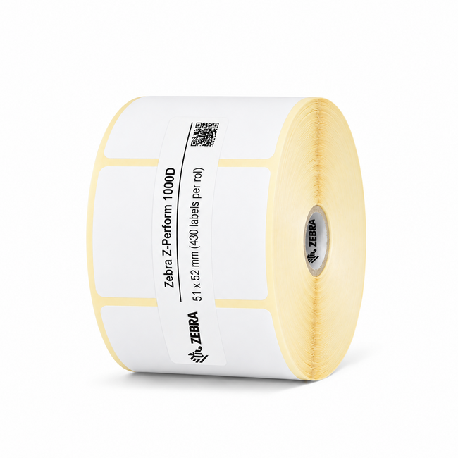 Zebra Z-Perform 1000D | 51x52mm | 20 rollen (430 labels met rol)