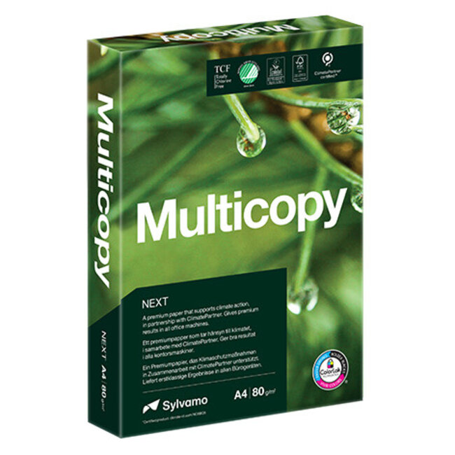 Euro-Label BV Multicopy Next printpapier A4 80 gram, pak 500 vel