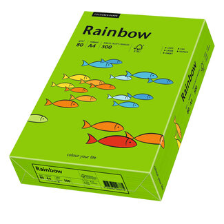 Euro-Label BV Rainbow A4 80 gram diepgroen, pak 500 vel Euro-Label BV Rainbow A4 80 gram diepgroen, pak 500 vel