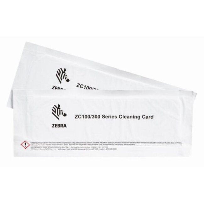 Zebra Reinigingsset ZC100, ZC300, ZC350, 2 stuk(s)