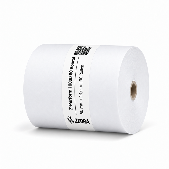 Zebra Z-Perform 1000D 80 Bonrol | 50 mm x 14,6 m | 30 Rollen