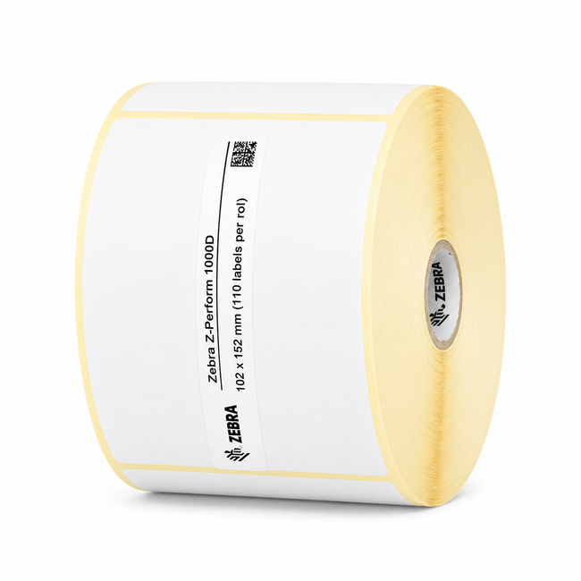 Z-Perform 1000D | 102x152 mm | 16 Rollen (110 labels per rol)