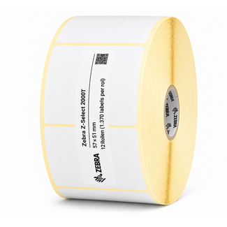Zebra Z-Select 2000T 57x51mm