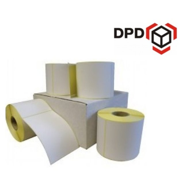 DPD verzendetiket 102x150 mm. (kern 76 mm) 1000 per rol