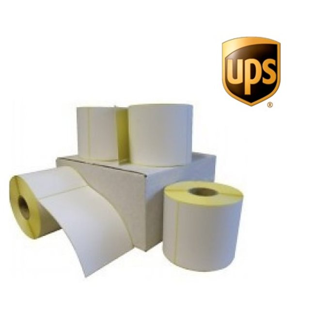 UPS verzendetiket 102x150 mm. (kern 76 mm) 900 per rol
