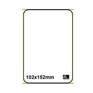16 rollen Zebra Thermal Label - 101 x 152mm permanent - 110/rol