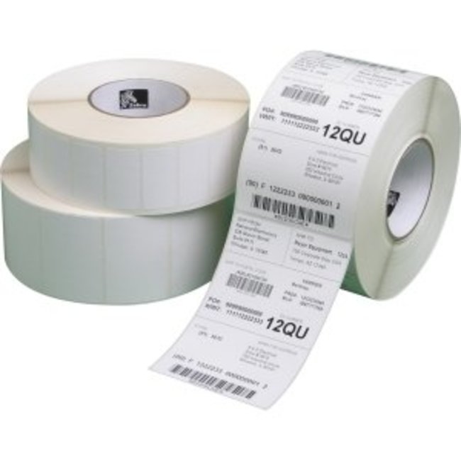 12 rollen Zebra Z-Perform 1000T Thermal Label - Permanent 102x64mm