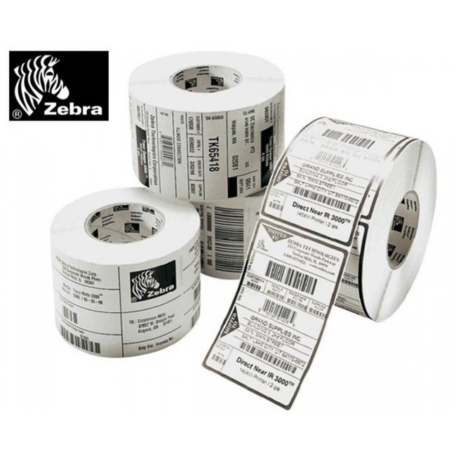 Zebra Z-Select 2000D Thermal Label - 76x76mm - 170/Rol - Vierkant - 34mm kern - Direct Thermisch - Wit - 18 per doos