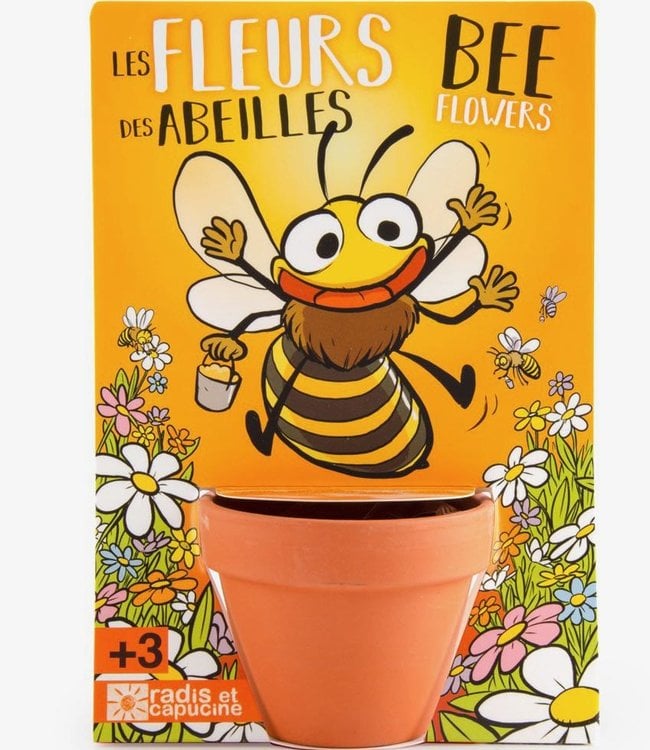Radis et Capucine Bijenbloemen Groeiset
