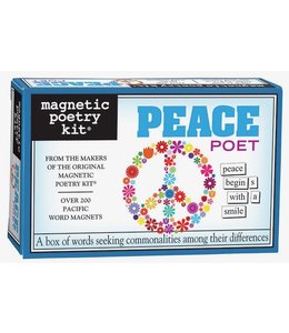 Magnetic Poetry Peace Poet Magnetic Poetry Kit