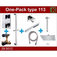 One Pack Inbouwthermostaatset Type 113 (20Cm)