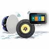 Aquasound Music Center N-Joy Controller + Wandlader+ Move Speakerset (70 Watt) Wit