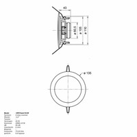 Speakerset Twist Spatwaterdicht 45 Watt 135 Mm Wit (Ral 9016)