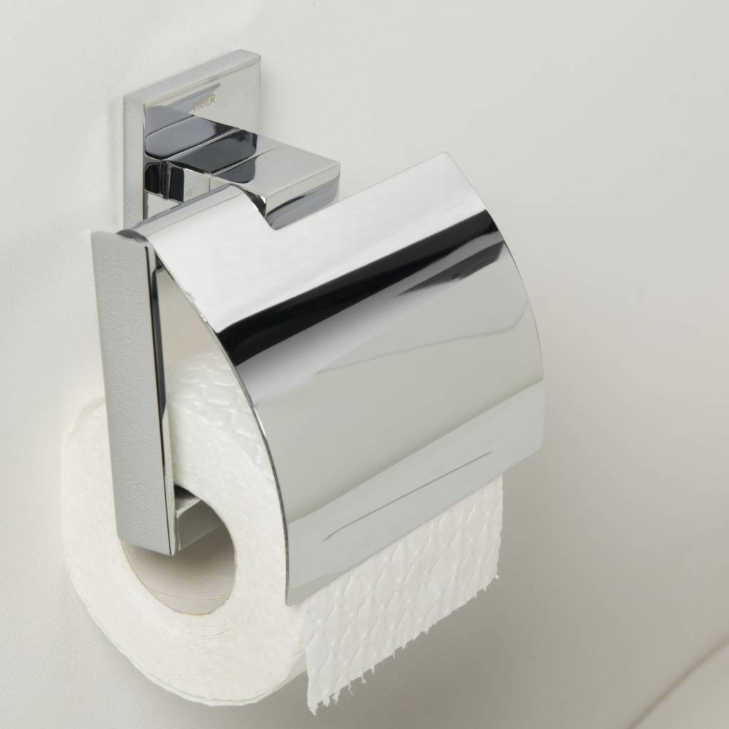 Interesseren segment Blazen Tiger Toiletrolhouder Items Met Klep Chroom | Toilet Accessoires - Megadump  Tiel