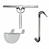 Badkamerwisser Set Chroom