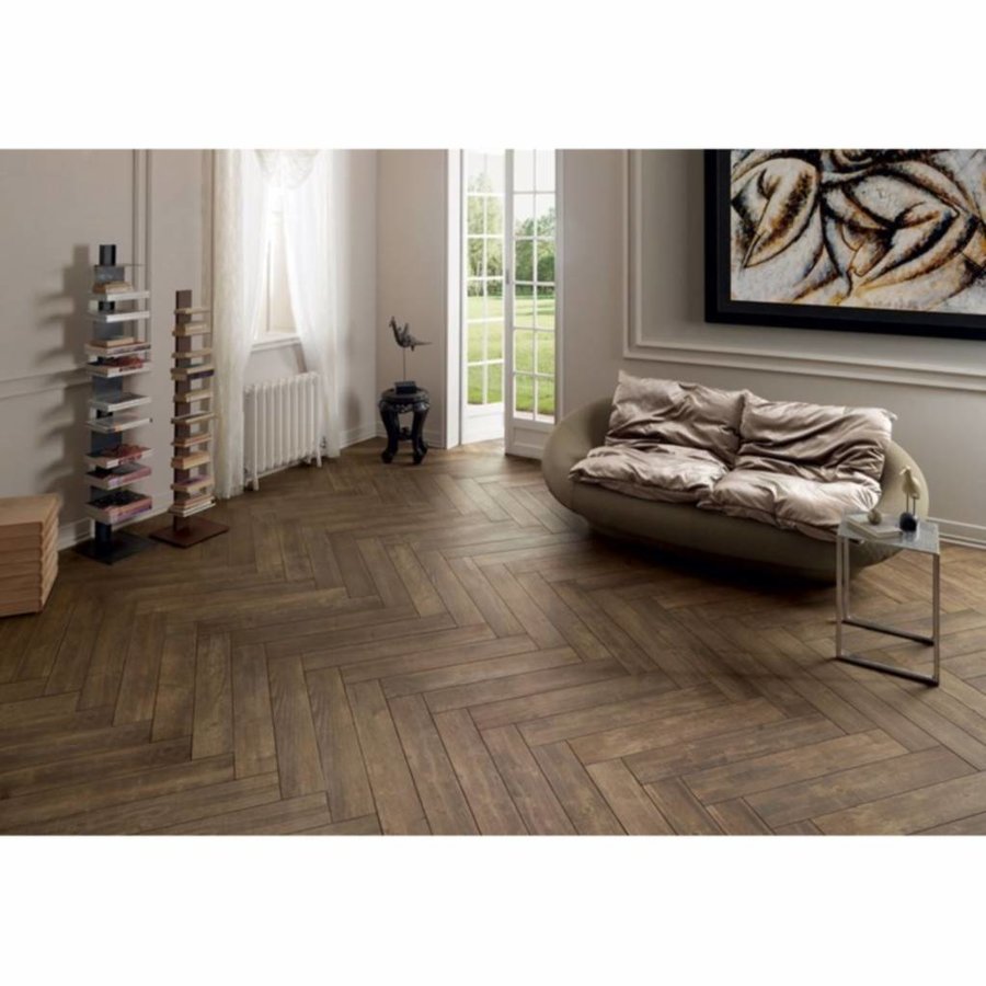 Vloertegel Soul Walnut 15X90 Cm (prijs per m2)