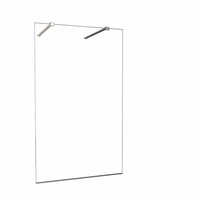 NIET MEER LEVERBAAR Douchewand Vrijstaand 140X200Cm 8Mm Nano Coating