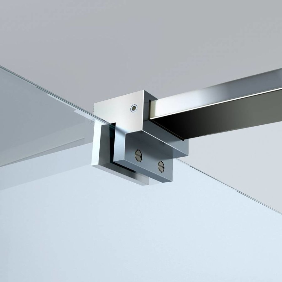 NIET MEER LEVERBAAR Douchewand Vrijstaand 140X200Cm 8Mm Nano Coating
