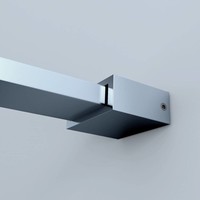 NIET MEER LEVERBAAR Douchewand Vrijstaand 140X200Cm 8Mm Nano Coating