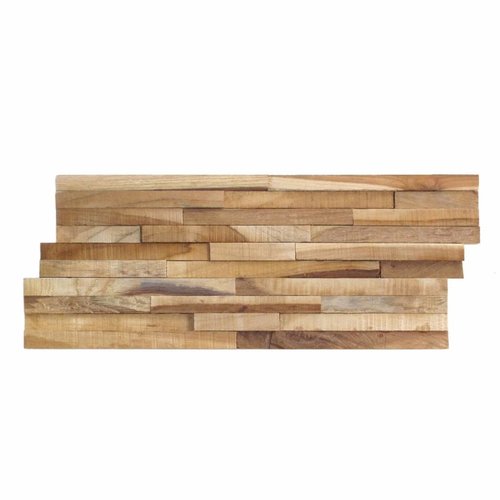 Mozaïek Hout Old Teak (P 30) 50X20 Cm (Prijs per 1,00 M2) 