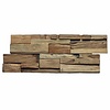 Stabigo Mozaïek Hout Random Old Teak (P 08) 20X50 Cm (Prijs per 1,00 M2)