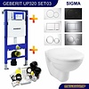 Geberit Up320 Toiletset 03 Megasplash Basic Smart Met Bril En Drukplaat