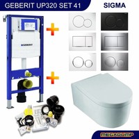 Up320 Toiletset 41 Aqua Splash Arco Met Sigma Drukplaat