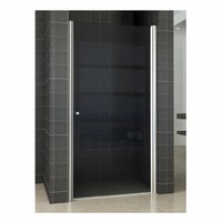 Nisdeuren Rookglas Met Profiel 8Mm Nano Veiligheidsglas 202Cm Hoog (Maten: 60, 70, 80, 90, 100 Cm Breed)