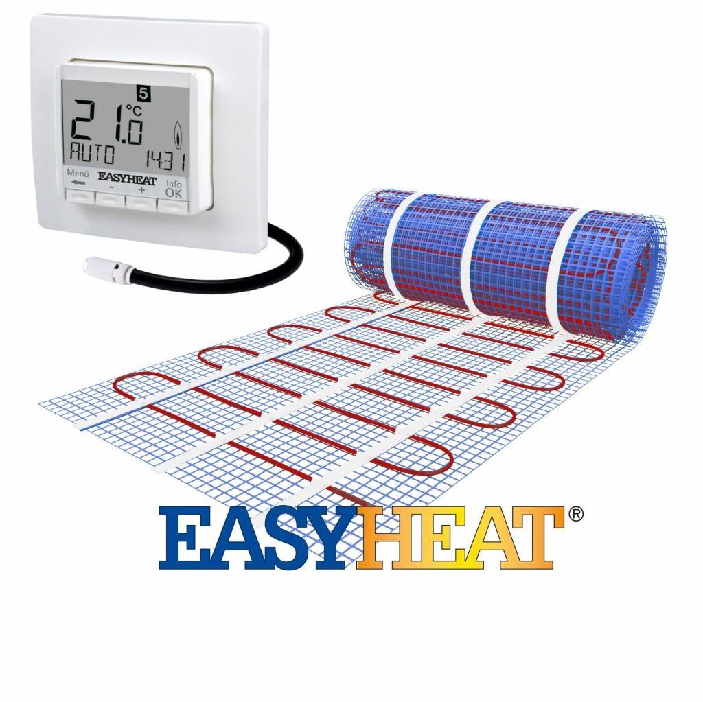 goud Overjas Perseus Easy Heat Elektrische Vloerverwarming 12 M2 | Vloerverwarming - Megadump  Tiel