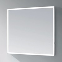 Spiegel Edge Led Verlichting Aluminium Geborsteld (In 9 Maten)