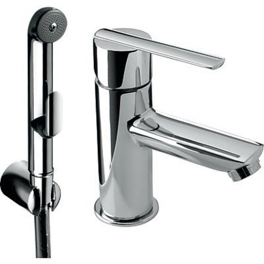 Lex Inbouw eenhendelkraan voor bidet Draaibare kraanhals 181113