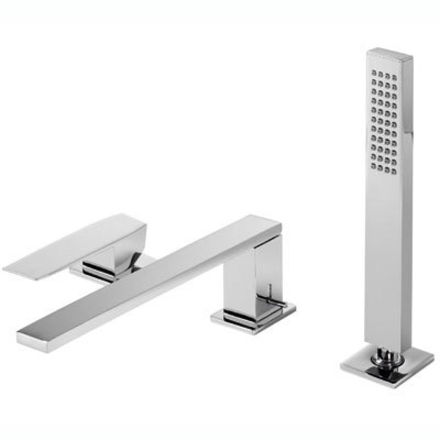 Slim Badmengkraan voor randset met handdouche antikalk 20216101