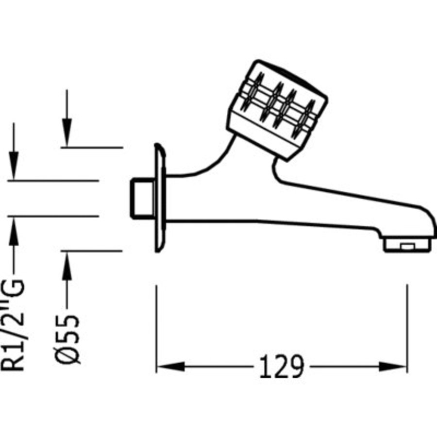 Ese-23 Keukenkraan 1/2" 02352001F