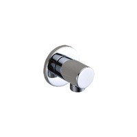 Luxe Messing Muur Doucheaansluiting Rond 1/2" Chroom