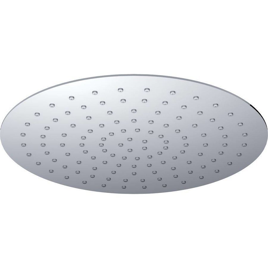 Ufo Luxe Hoofddouche Rond 300Mm Ultra Plat Chroom