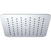 Ufo Luxe Hoofddouche Vierkant 200Mm Ultra Plat Chroom