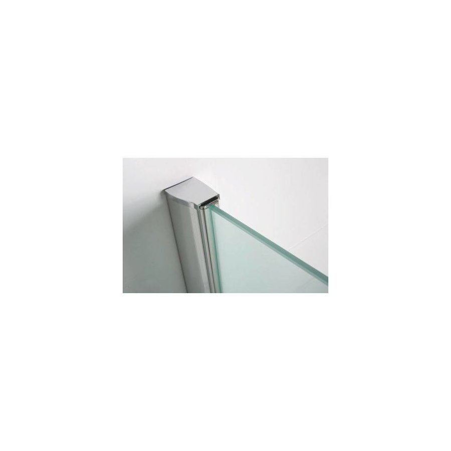 Inloopdouche Met Muurprofiel 80X200 Cm En 10 Mm Nano Anti Kalk Glas