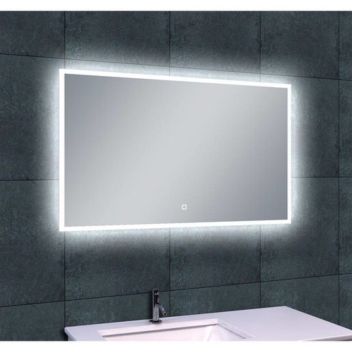 Quatro Dimbare Led Spiegel 100X60Cm 