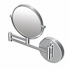 Scheerspiegel Wand Rond Vergrotend Draaibaar Ø15cm Chroom
