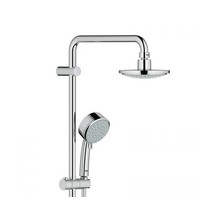 Mantsjoerije maat Bezighouden Grohe Tempesta New Cosmopolitan Doucheset Met Hoofddouche 16 Cm Chroom |  Douchekranen - Megadump Tiel