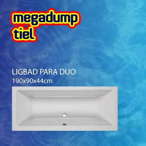 Ligbad Para Duo 190X90X44 Cm 