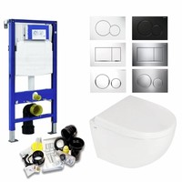 Up320 Toiletset 23 Megasplash Zero Compact Met Bril En Drukplaat