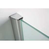 Wiesbaden inloopdouche + muurprofiel 1400x2000 8mm NANO glas