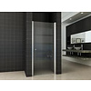 Wiesbaden Wiesbaden nisdeur met profiel 700x2020 8mm NANO glas