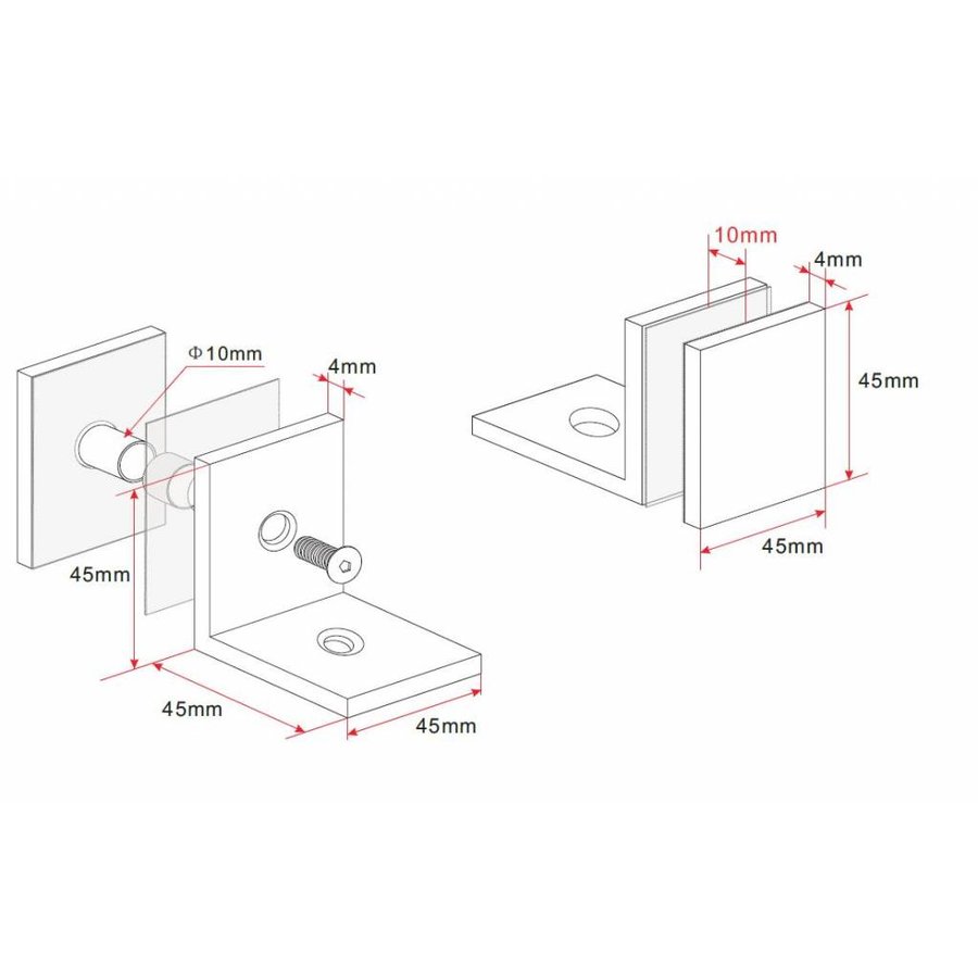 Wiesbaden profielloze inloopdouche 1200x2000 8mm NANO glas