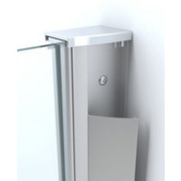 Wiesbaden inloopdouche + muurprof.1600x2000 8mm NANO ged.matglas