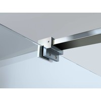 Wiesbaden inloopdouche combinatie-set 1300x900x2000 10mm nano