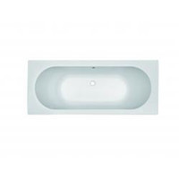 Ligbad Wiesbaden Portus RD Inbouw 170x70x43 cm Glans Wit